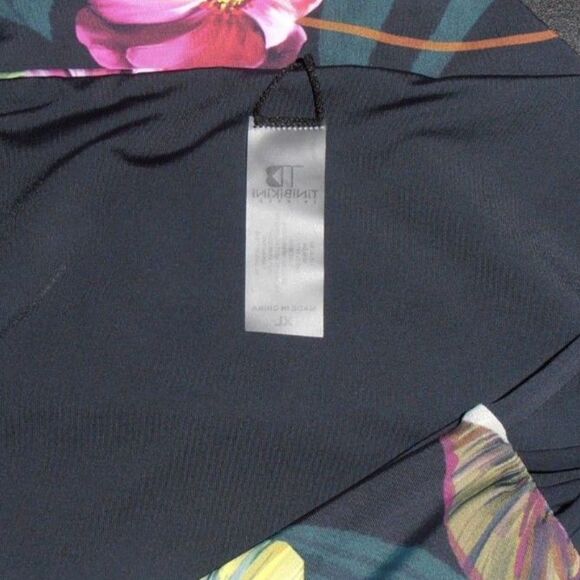 TiniBikini Reversible High Waist Tropical Bikini Bottoms XL – 2 Looks in 1! 🍍 - Picture 3 of 3